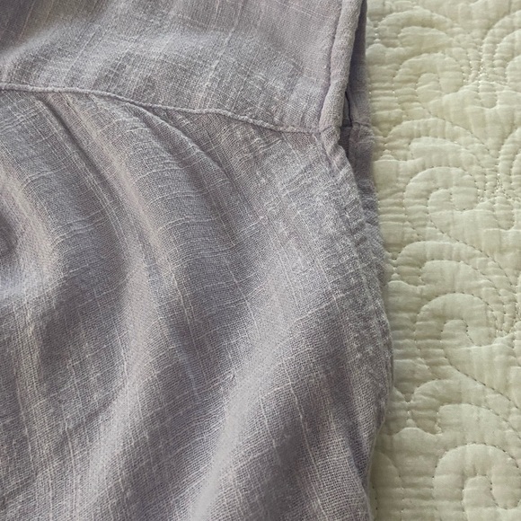 Universal Thread Light Purple Button Down Shirt Dolman Sleeve Button Up Size L - Picture 6 of 11